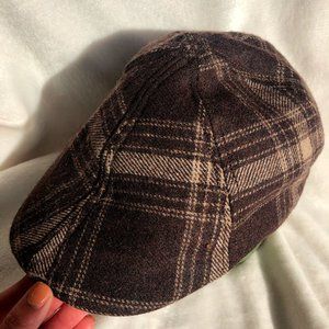 Plaid Flat Cap